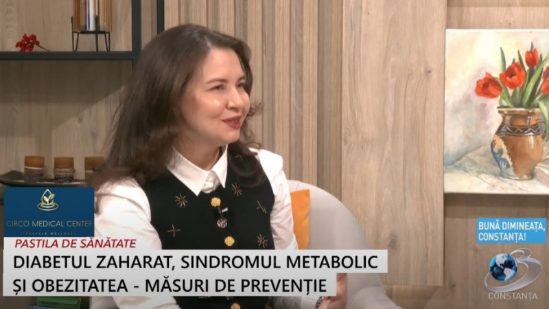 Diabetul zaharat, sindromul metabolic și obezitatea - Măsuri de prevenție